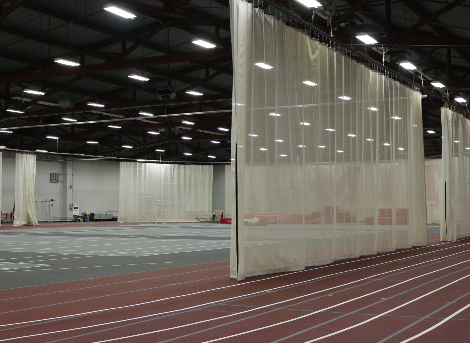 indoor track and infield